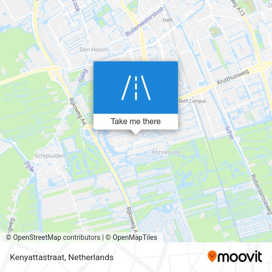 Kenyattastraat map