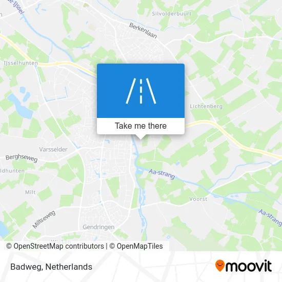 Badweg map