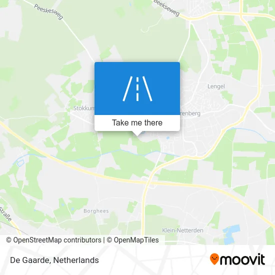 De Gaarde map