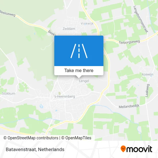 Batavenstraat map