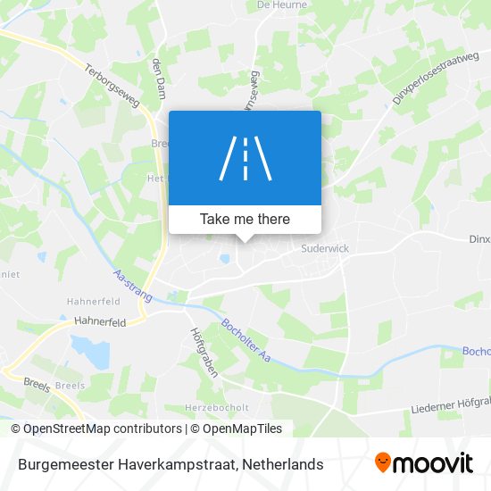 Burgemeester Haverkampstraat map