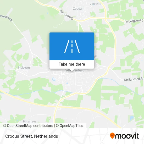 Krokusstraat map