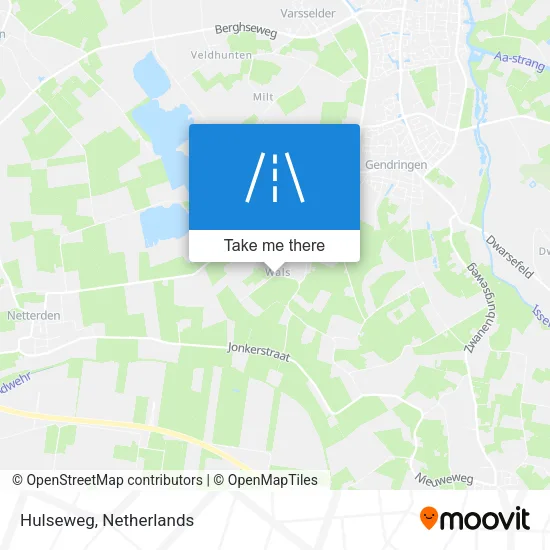 Hulseweg map