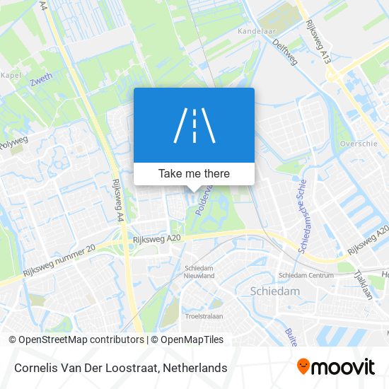 Cornelis Van Der Loostraat map