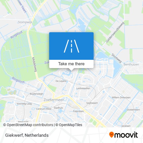 Giekwerf map