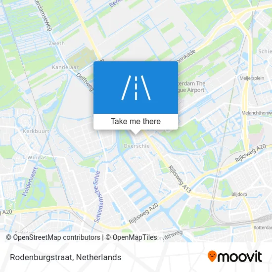 Rodenburgstraat map