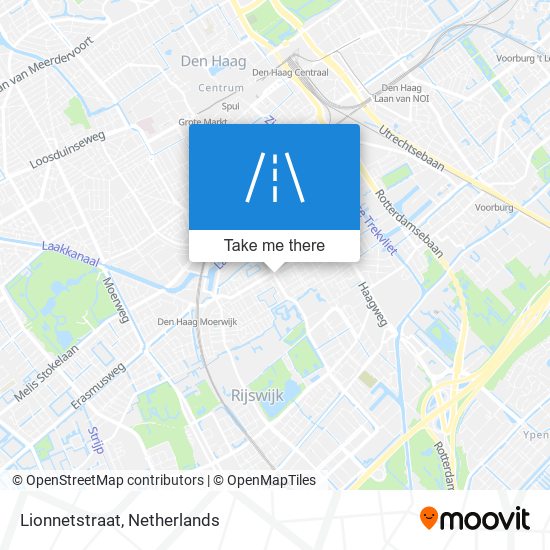 Lionnetstraat map