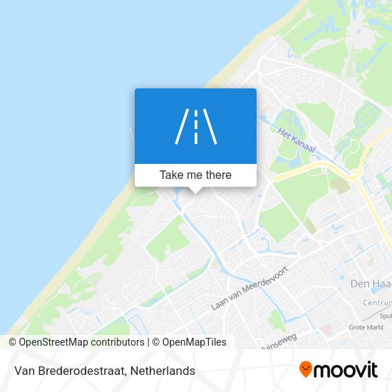 Van Brederodestraat map