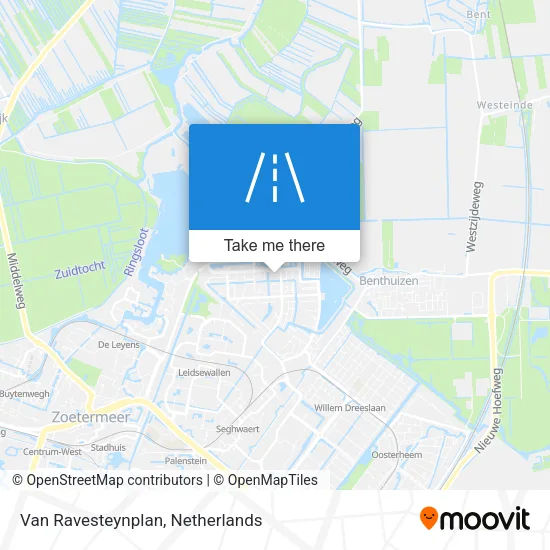 Van Ravesteynplan map