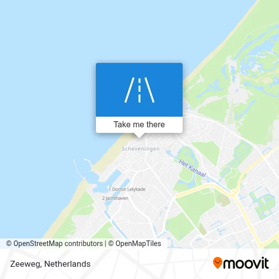 Zeeweg Karte