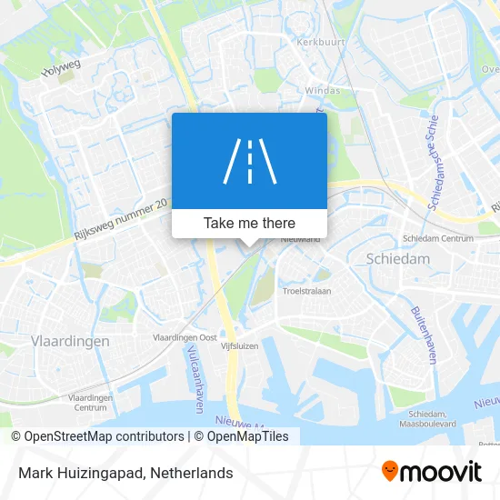Mark Huizingapad map