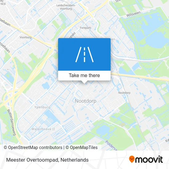 Meester Overtoompad map