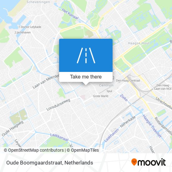 Oude Boomgaardstraat map