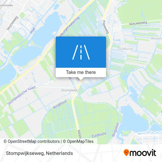 Stompwijkseweg map