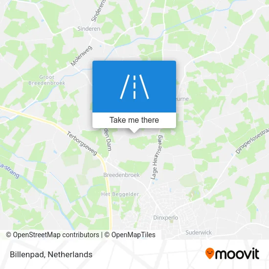 Billenpad map