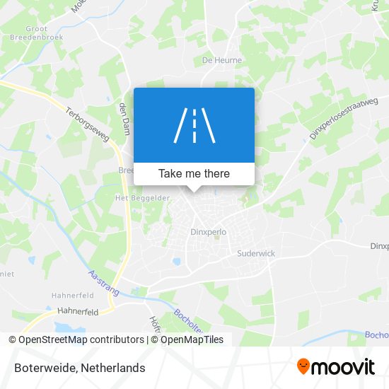 Boterweide map