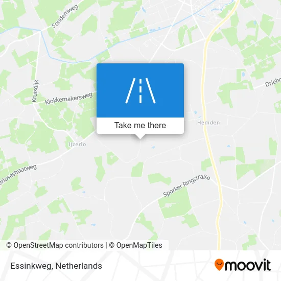 Essinkweg map
