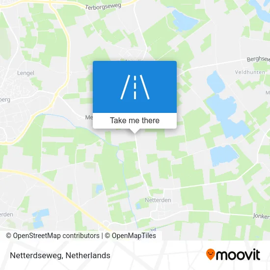 Netterdseweg map