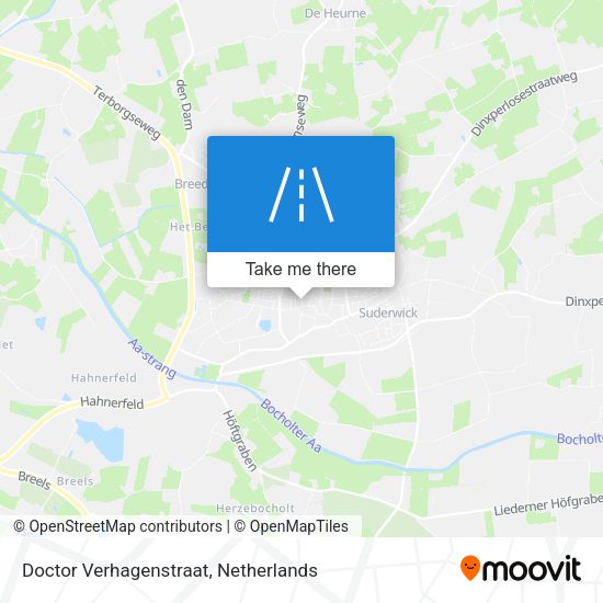 Doctor Verhagenstraat map