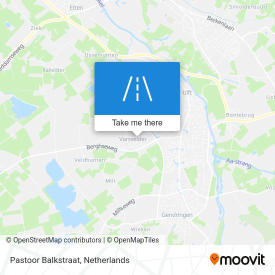 Pastoor Balkstraat map