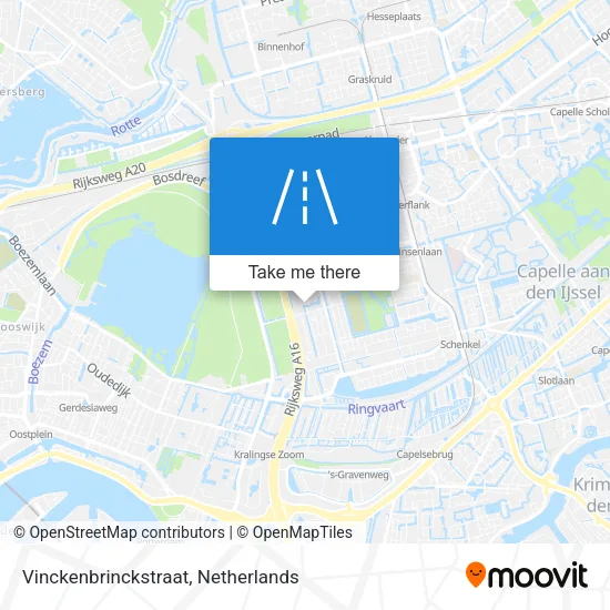 Vinckenbrinckstraat Karte