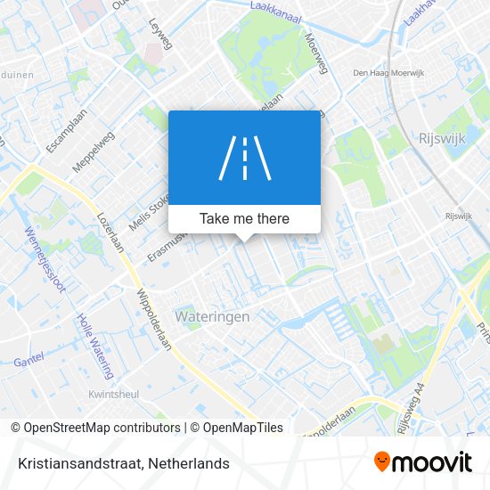 Kristiansandstraat map