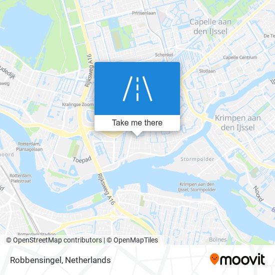 Robbensingel map