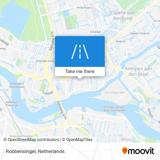 Robbensingel map