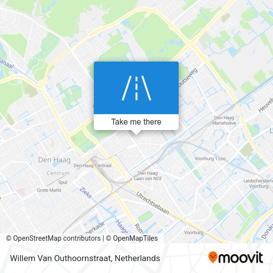 Willem Van Outhoornstraat map