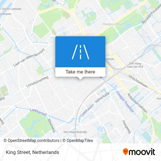 Koningstraat map