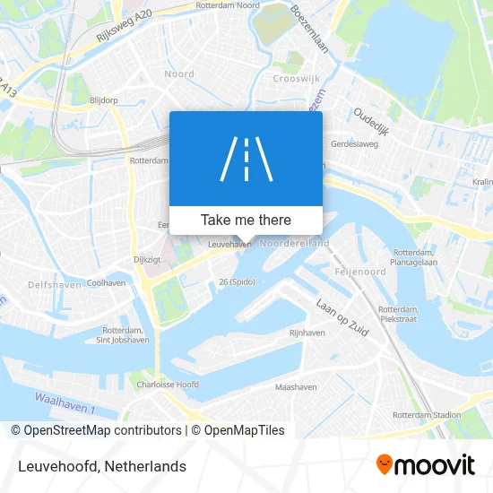 Leuvehoofd map