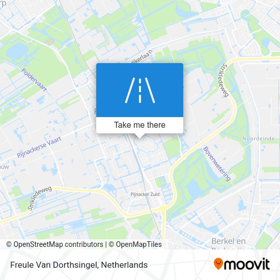 Freule Van Dorthsingel map