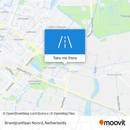 Brandpuntlaan Noord map