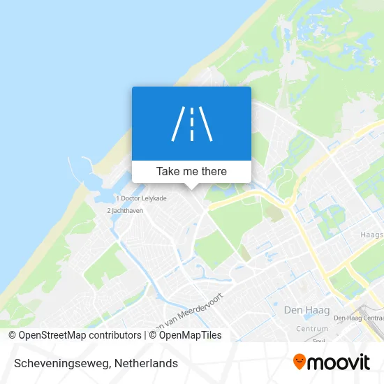 Scheveningseweg map