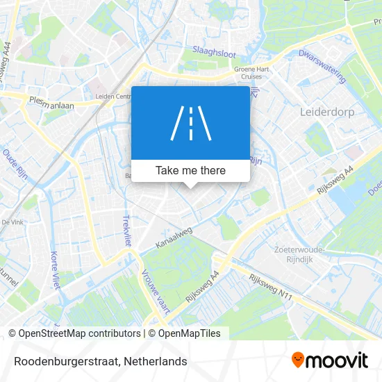 Roodenburgerstraat map