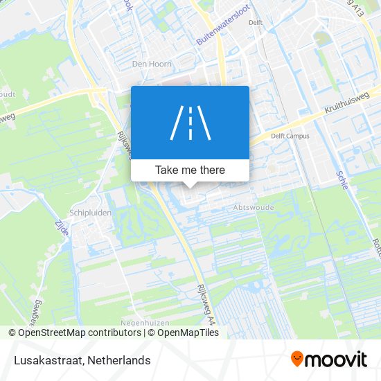 Lusakastraat map