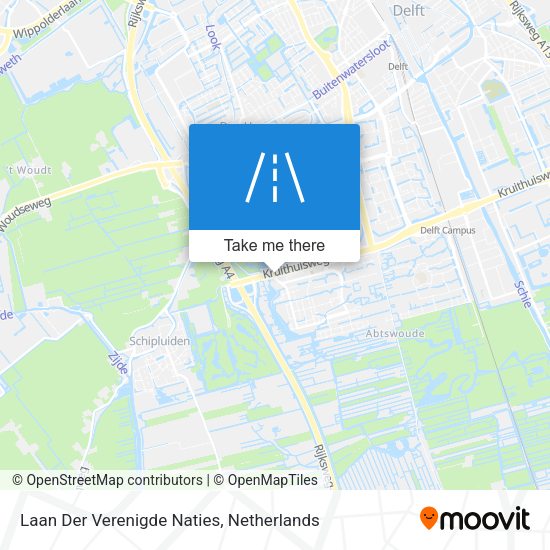 Laan Der Verenigde Naties map