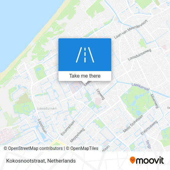 Kokosnootstraat map