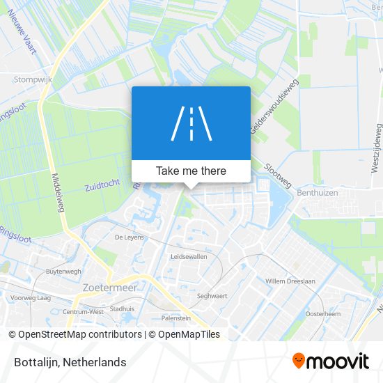 Bottalijn map