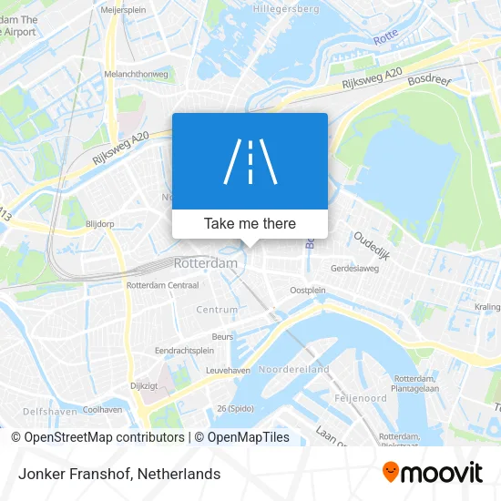 Jonker Franshof map