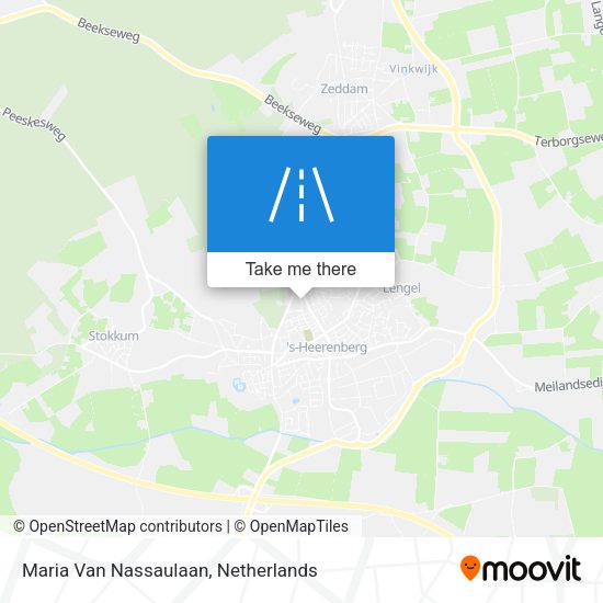 Maria Van Nassaulaan map