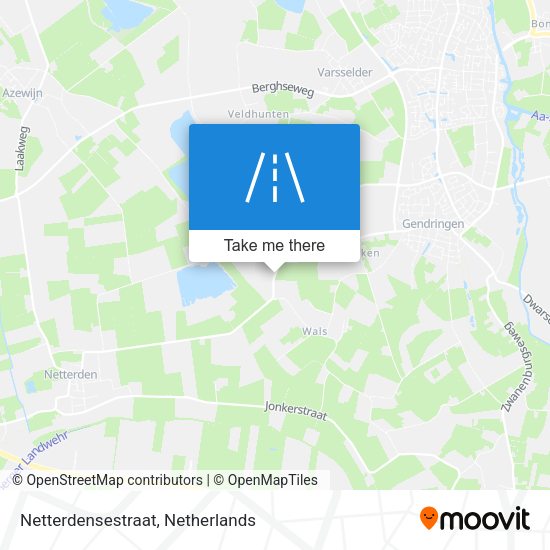 Netterdensestraat map