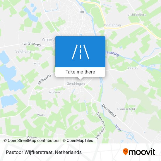 Pastoor Wijfkerstraat map