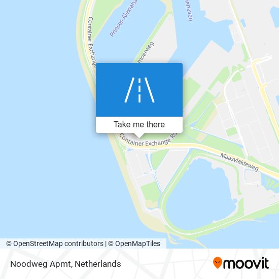 Noodweg Apmt map