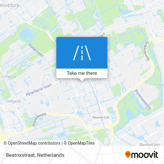 Beatrixstraat map