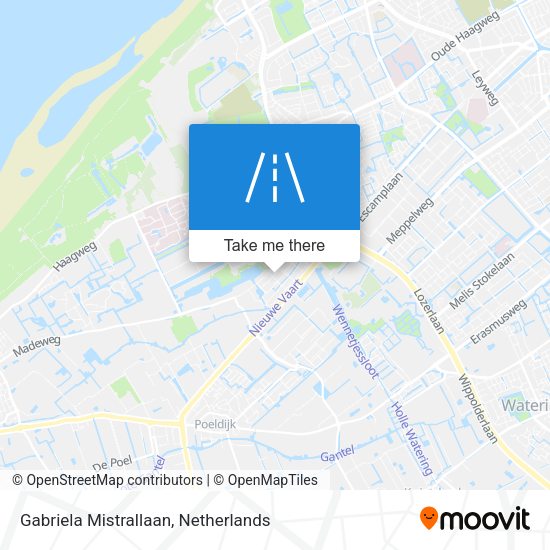Gabriela Mistrallaan map