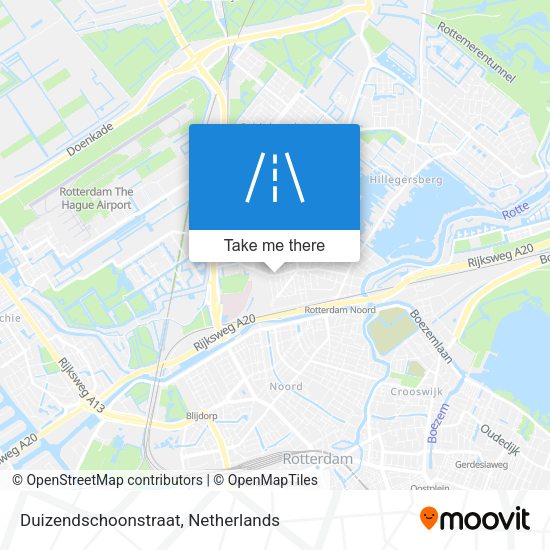 Duizendschoonstraat map