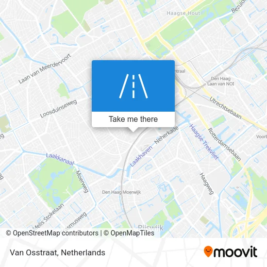 Van Osstraat map