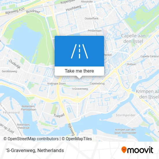 'S-Gravenweg map
