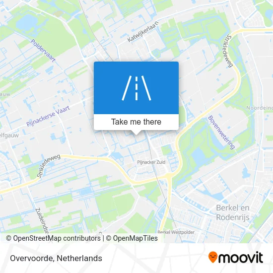 Overvoorde map